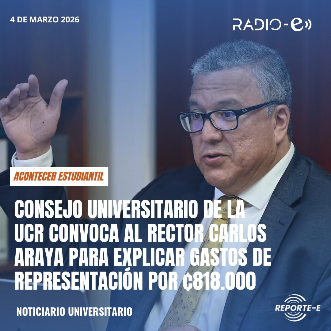 Consejo Universitario de la UCR convoca al rector Carlos Araya por gastos de representación por ¢818.000