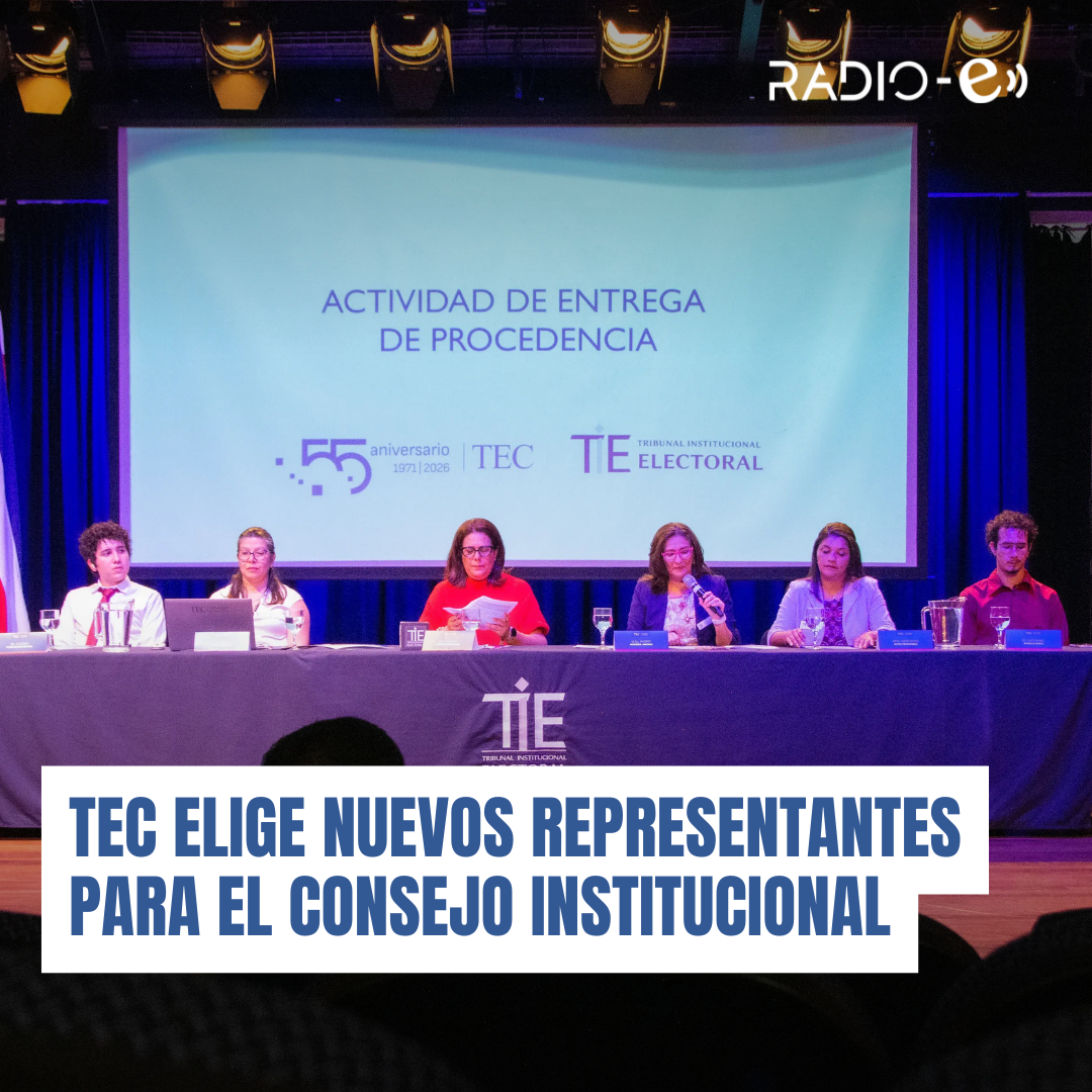TEC elige nuevos representantes para el Consejo Institucional